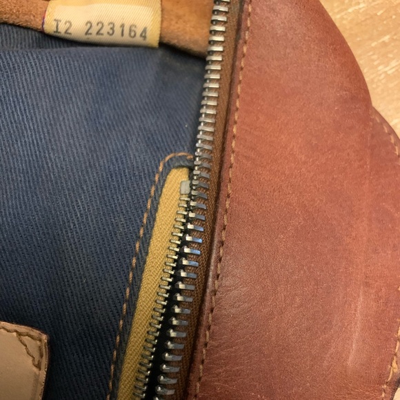 Preloved Dooney & Bourke Brown Leather Alto Collection Bag made in Italy - Picture 8 of 16